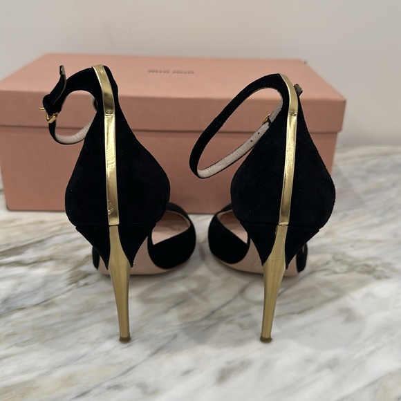 MIU MIU CALZATURE DONNA NERO 36 6 - Picture 4 of 7